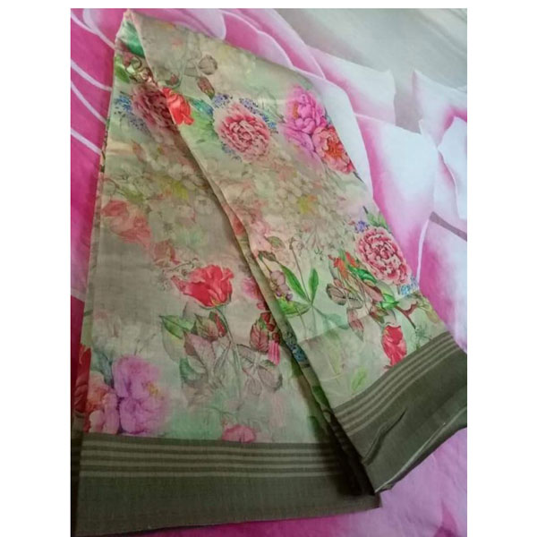 New Design 100% Cotton Original Indian Sharee Catalog for girls