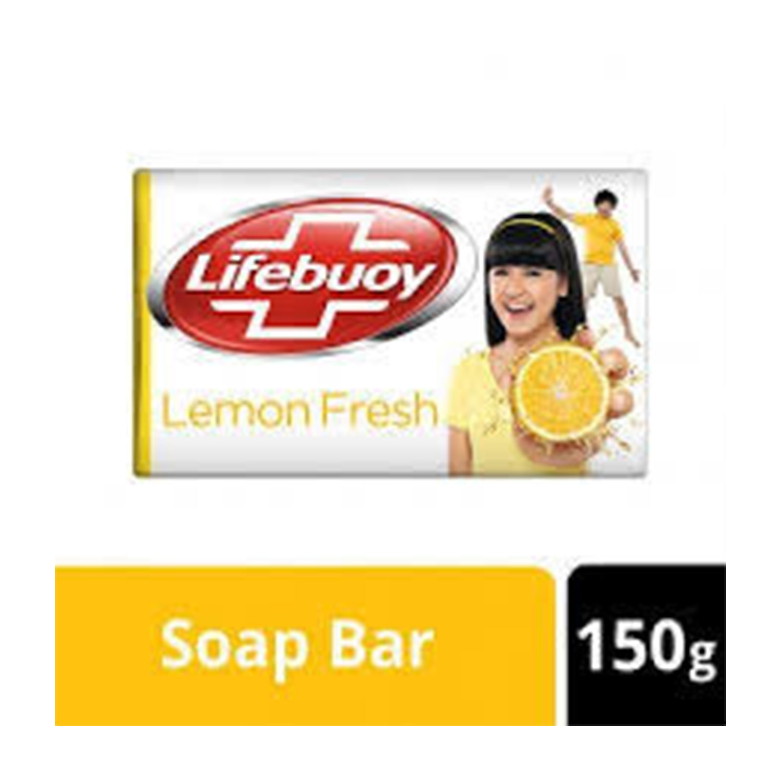 Lifebuoy soap bar lemon fresh-150g, 100% better germ protection, Per Carton size 72 Piece