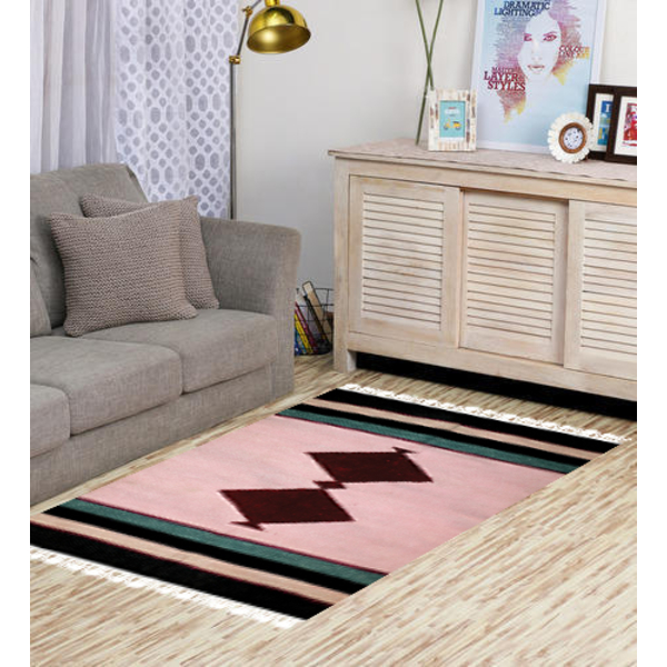 SHATRANJI MOKMOL PAPOSH (48 x 30) inch