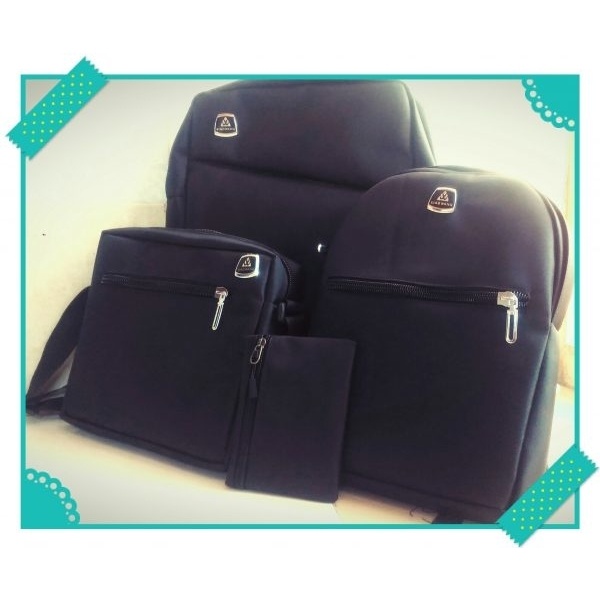 4 in 1 Laptop Bag set Standard model and very simple