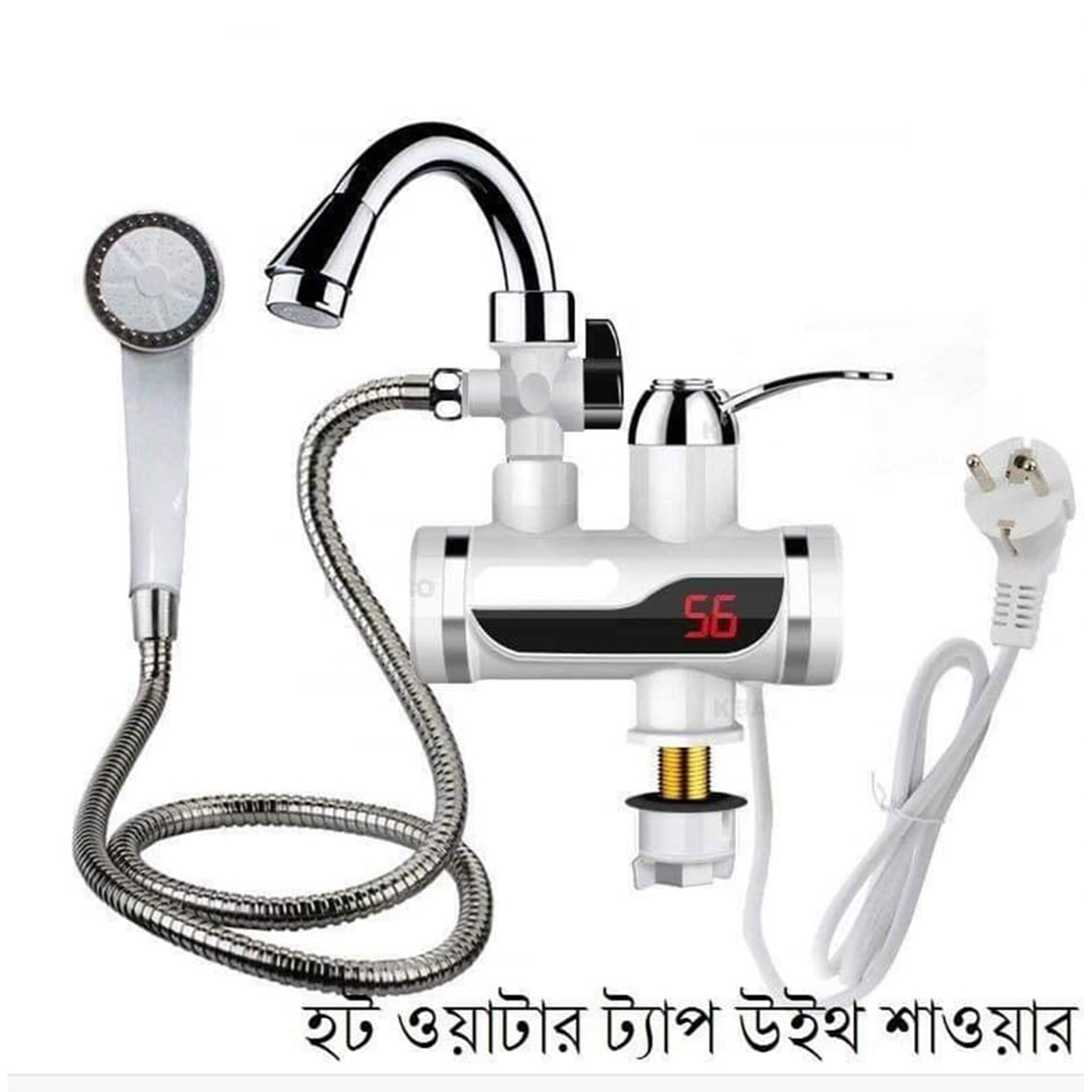 Miniko Automatic Water Geyser (Water Heater ) Made in Italy, 67 litter Capacity, Gross Weight-16 KG, 5 Years service warranty, Hot shower equipment