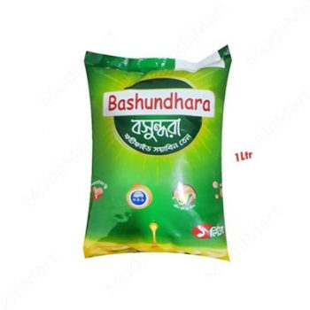 Bashundhara Fortified Soybean Oil- Pouch Pack (1ltr)