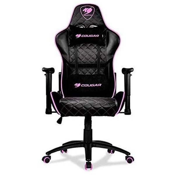 Modern Cougar Armor One Gaming Chair With Reclining And Height Adjustment (Eva Pink)